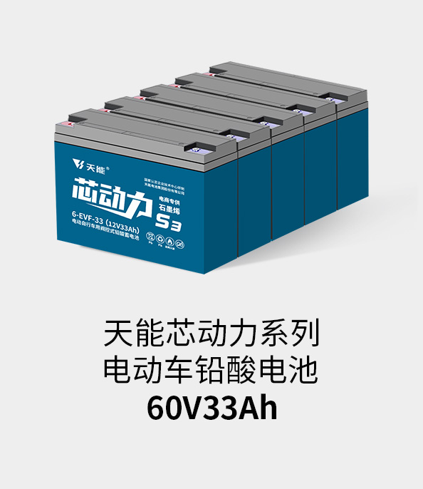 天能电池60v33ah
